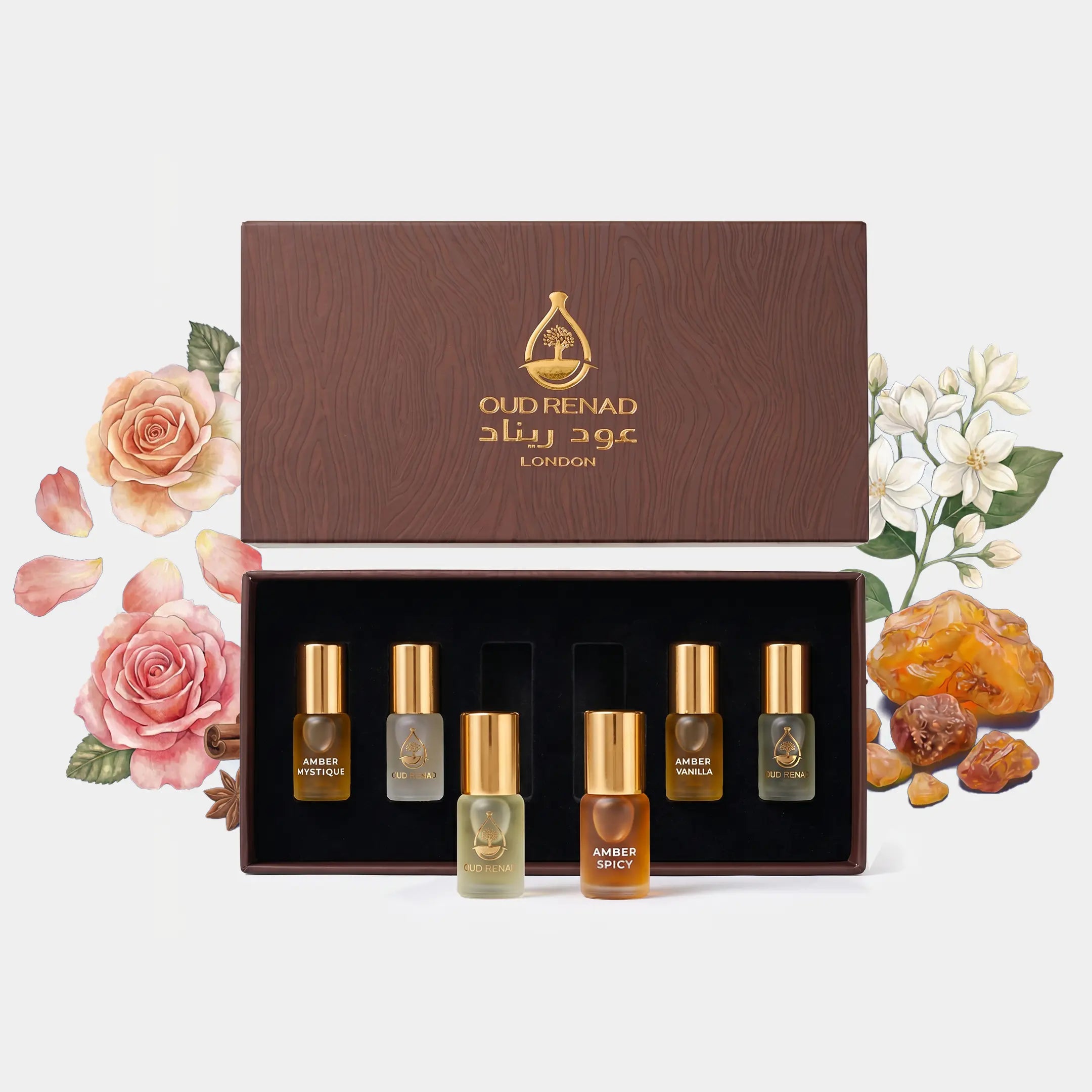 Amber & Floral Collection